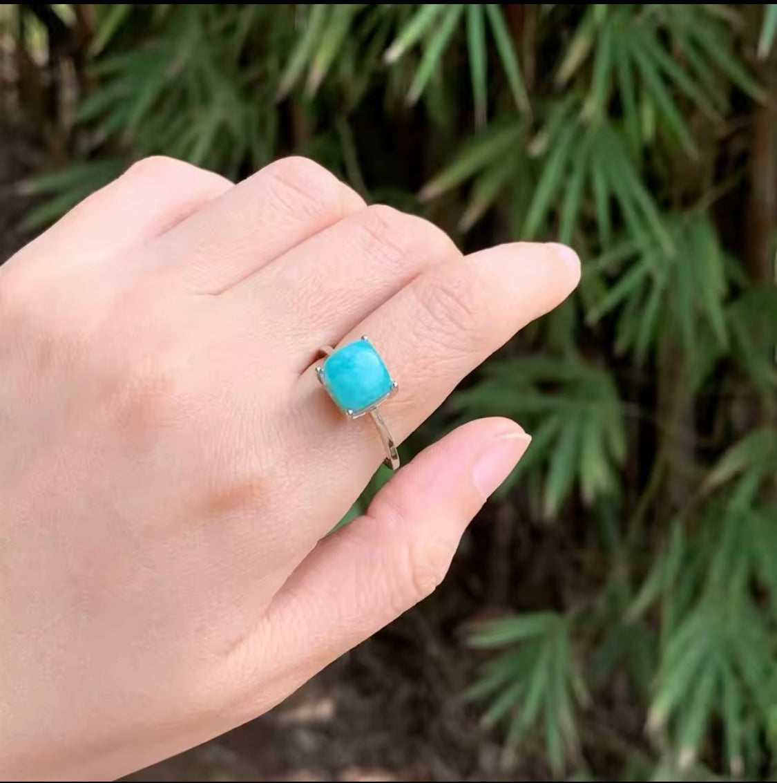 Bague Amazonite Élégance