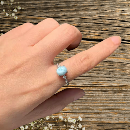 Bague Harmonie Larimar