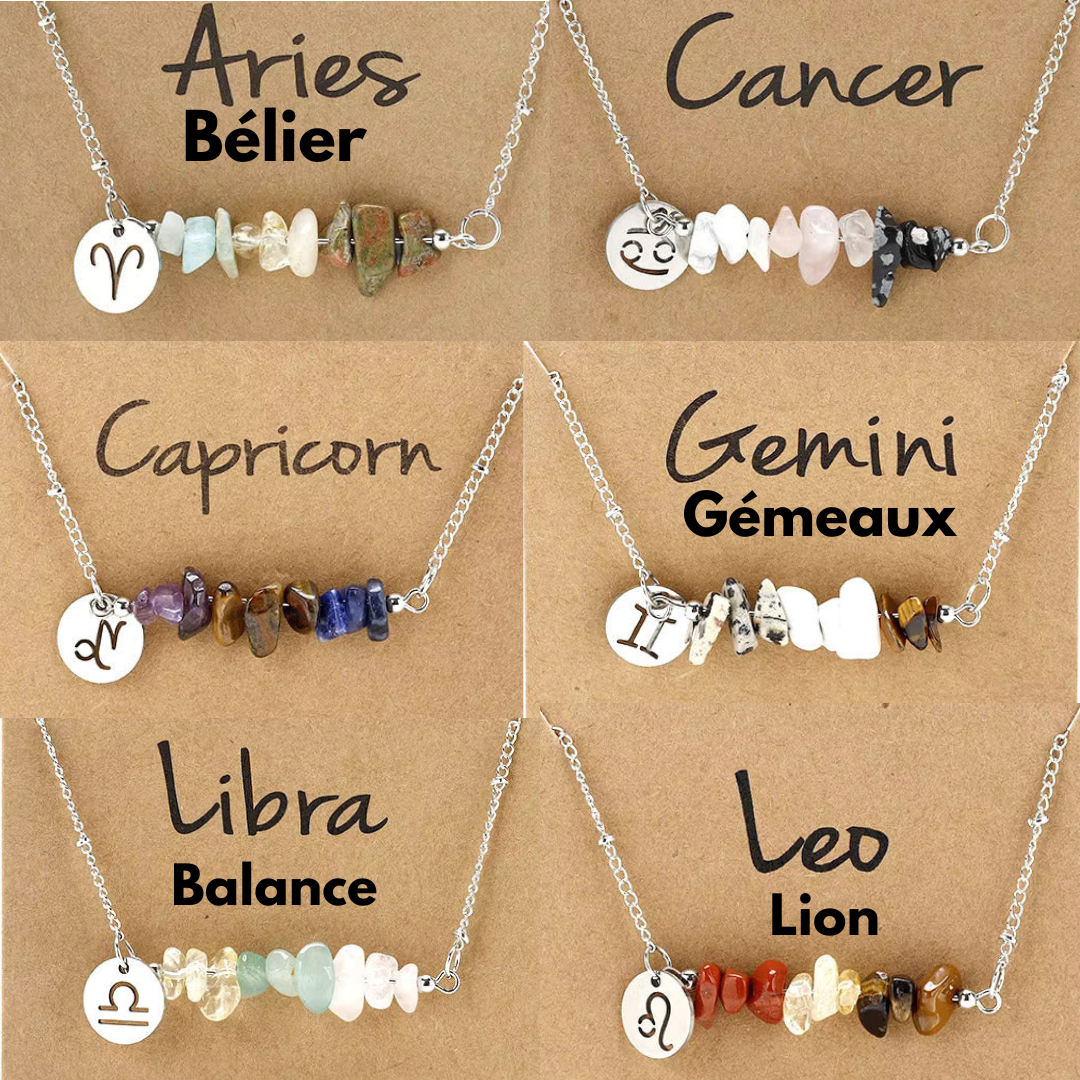 Collier Zodiacal – Les Énergies de Votre Signe