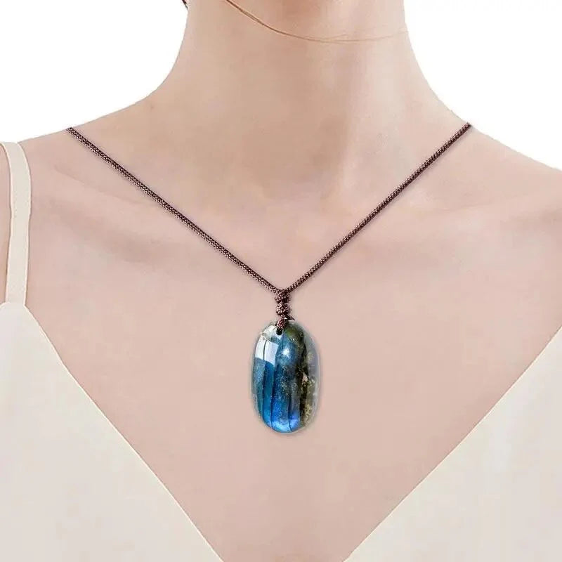 Collier Aura de Labradorite