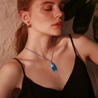 Collier Aura de Labradorite